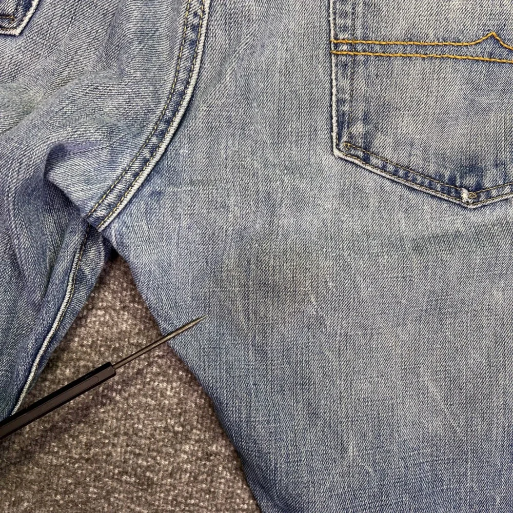 Denim & Supply Ralph Lauren Jeans Men 34x30 Blue Bootcut Casual Distressed Denim